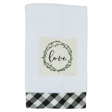 Bouquet Of Grace Terry Fingertip Towel Park Designs - The Fox Decor